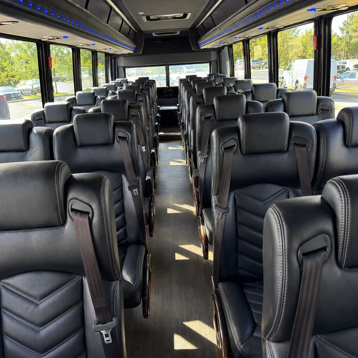 jupiter airport transportation onboard seating