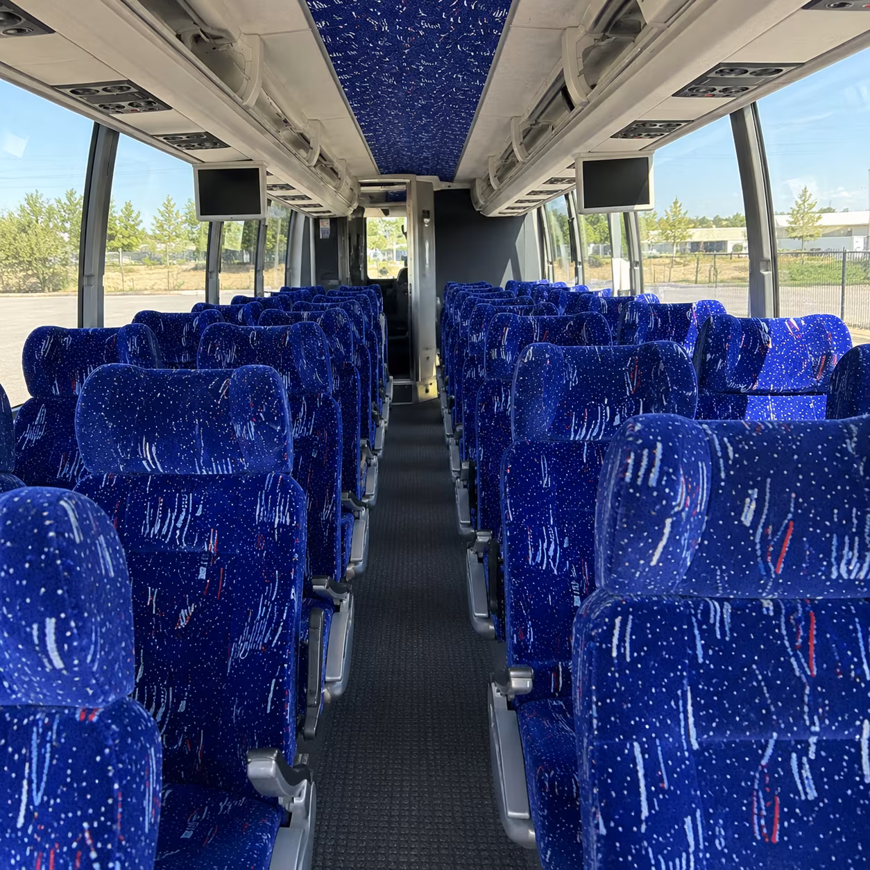 jupiter charter bus interior