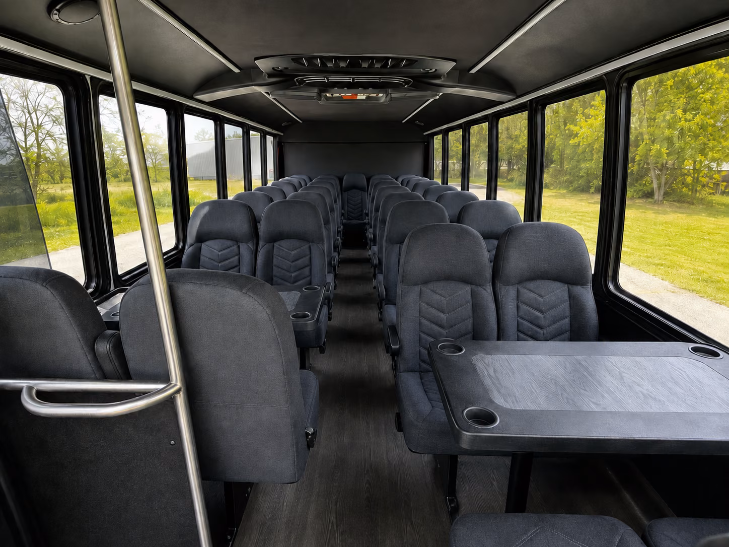 jupiter school event transportation onboard seating