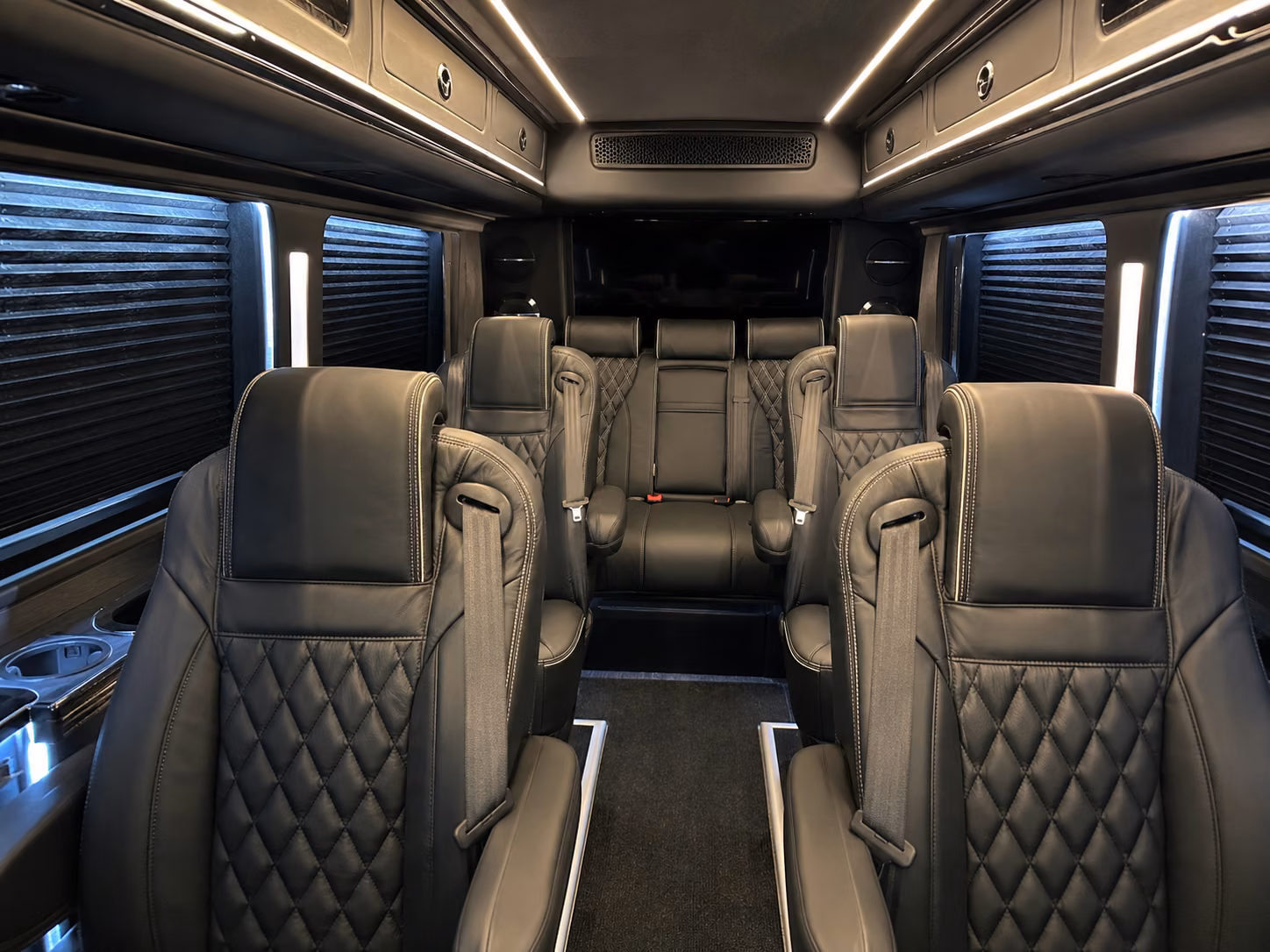 jupiter sporting event transportation onboard seating
